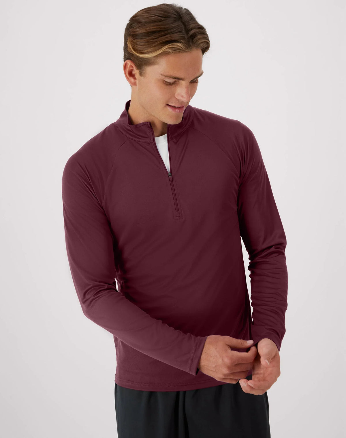 Hanes Cool DRI Men's Quarter Zip Pullover Main image
