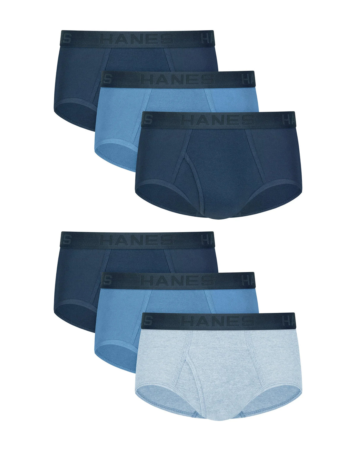 Hanes Ultimate Men's Underwear Briefs Pack - 6-Pack - ComfortSoft Moisture-Wicking - Cotton Main image