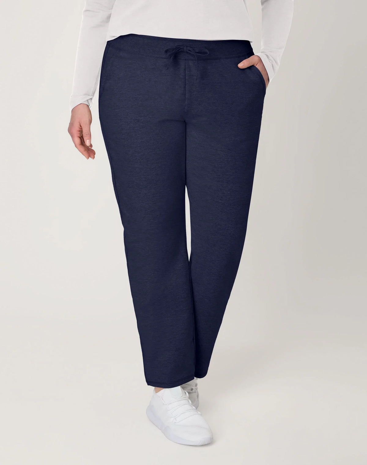 Hanes Women's French Terry Pants with Pockets, 31" Main image
