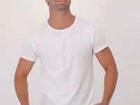 Hanes Men's White Undershirt Pack, 6-Pack, Odor Control Secondary image
