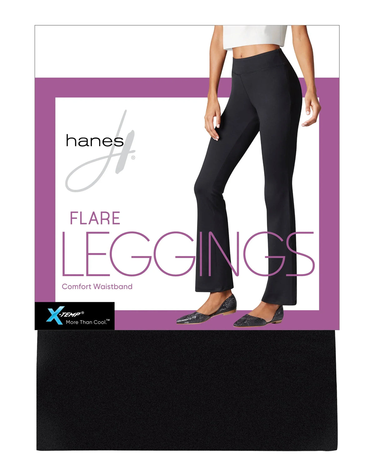 Hanes Women's Flare Leggings, 31.5" Main image