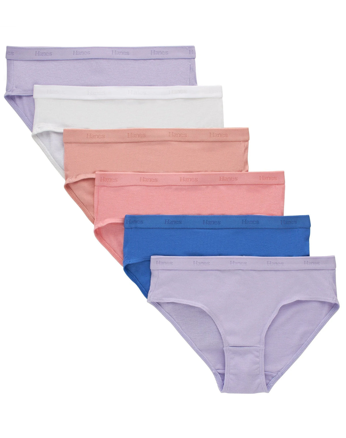 Hanes Originals SuperSoft Underwear Hipsters, 6-Pack, Moisture-Wicking Main image
