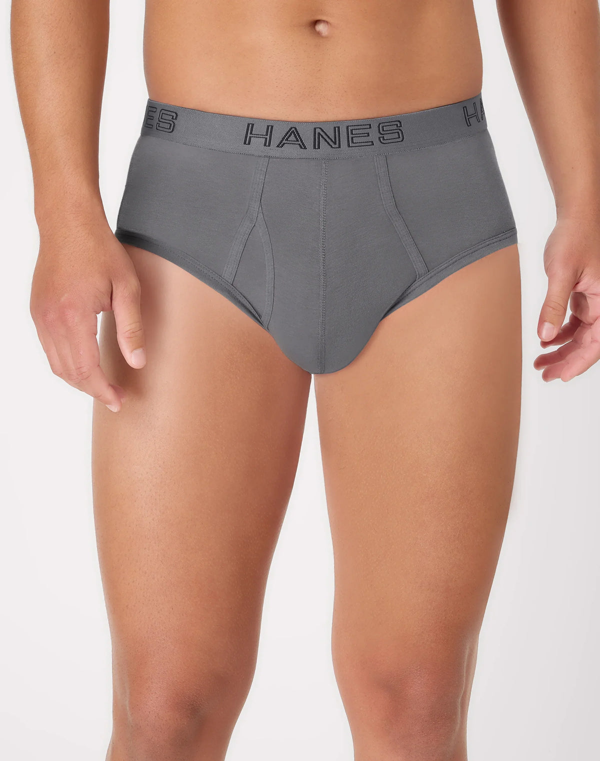 Hanes Ultimate Men's Underwear Briefs Pack - 4-Pack - Cotton-Stretch Underwear - Moisture-Wicking Main image