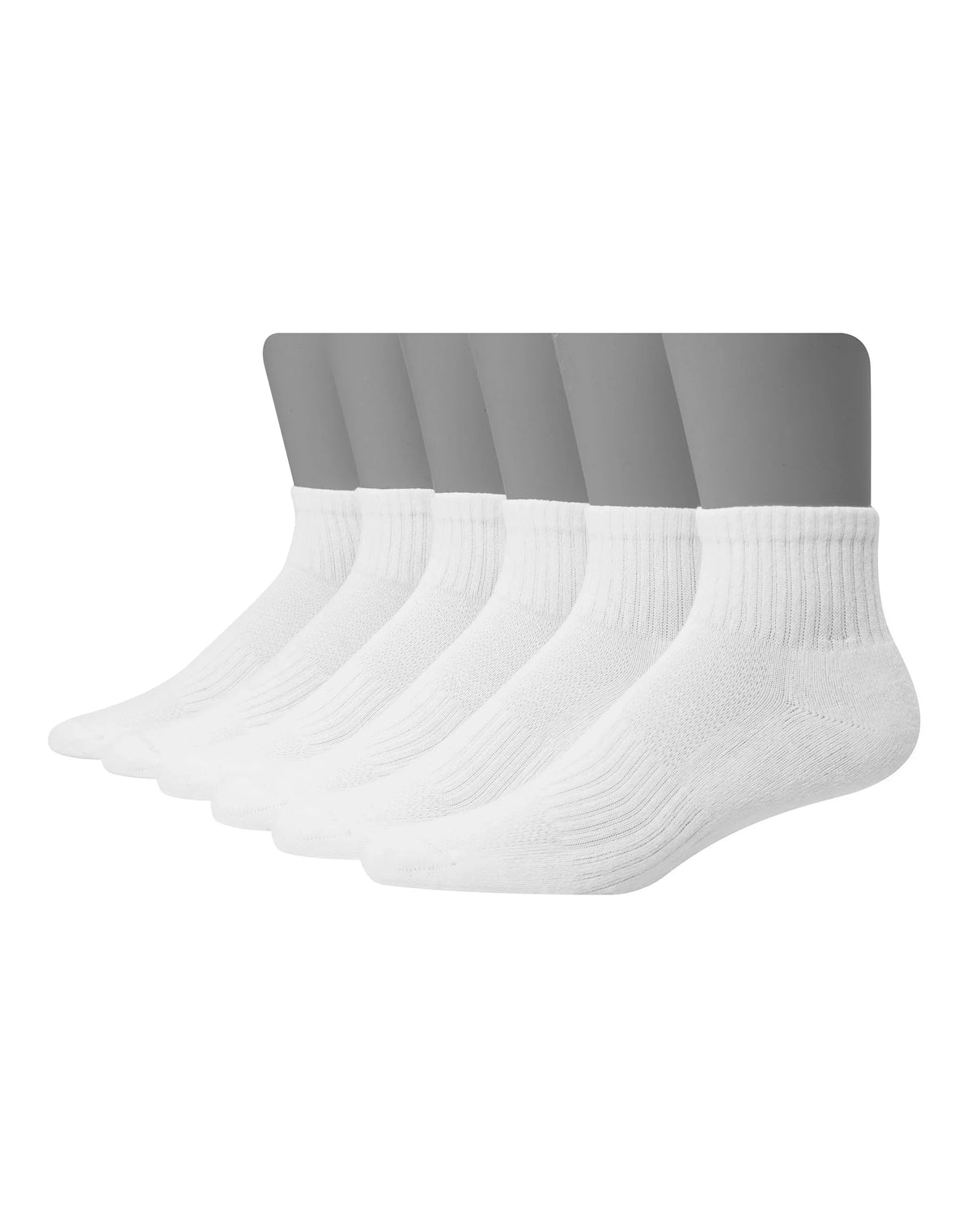 Hanes Men’s Performance Ankle Socks, 6-Pack Main image