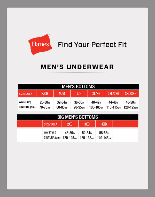 Hanes Ultimate Men's Boxer Briefs Pack - 4-Pack - ComfortSoft Cotton Underwear - Moisture-Wicking