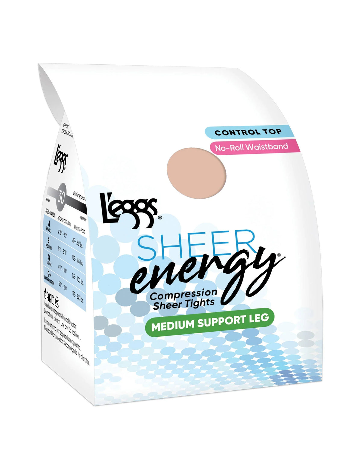 L'eggs Sheer Energy Medium Support Compression Tights, Control Top Main image