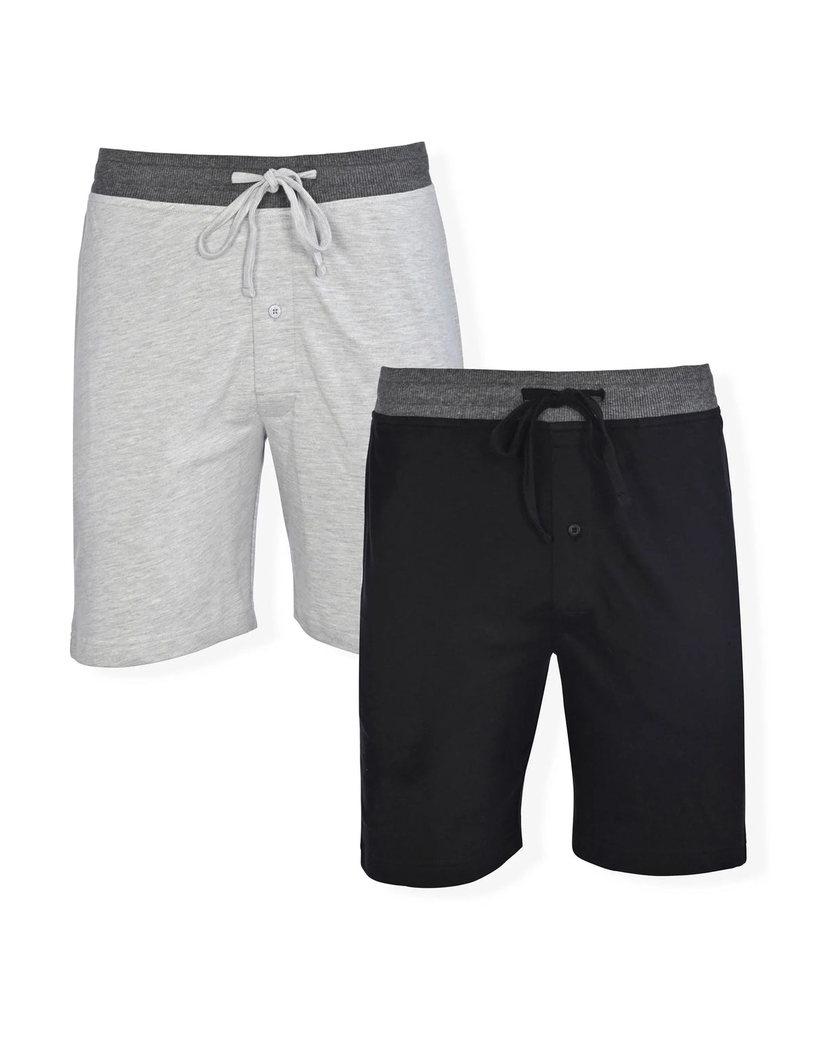 Hanes Men’s Pajama Shorts, 2-Pack French Terry Cotton Main image