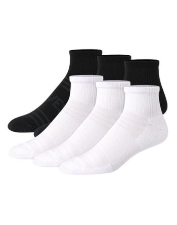 Hanes Moves Breathable Mesh Men's Ankle Socks, Shoe Sizes 6-12, 6-Pairs #HMMV86