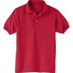 Hanes EcoSmart Kids' Polo Shirt #054Y