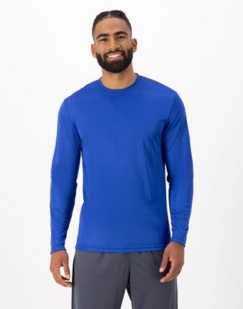 Hanes Sport Cool DRI Men's Performance Long Sleeve T-Shirt #482L