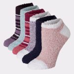 Hanes Women's Cozy No Show Socks. Assorted, 6-Pairs #CYW650
