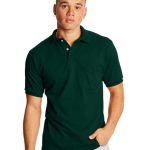 Hanes EcoSmart  Men's Pocket Polo Shirt, 2-Pack #O0504