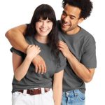 Hanes Beefy-T Unisex Heavyweight Cotton T-Shirt (Big & Tall Sizes Available) #O5180