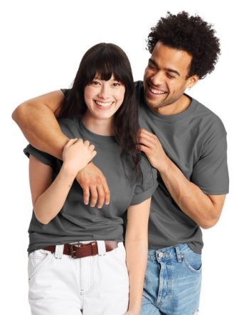 Hanes Beefy-T Unisex Heavyweight Cotton T-Shirt (Big & Tall Sizes Available) #O5180