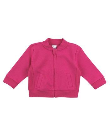 Hanes Zippin Baby Fleece Full-Zip Jacket, Adjustable Cuffs, Boys & Girls #BZ2FJ1