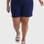 Hanes Just My Size Women's Cotton Jersey Pull-On Shorts, 7 (Plus Size) #OJ206