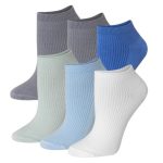 Hanes Originals Women's SuperSoft No Show Socks, 6-Pairs #HWSN6