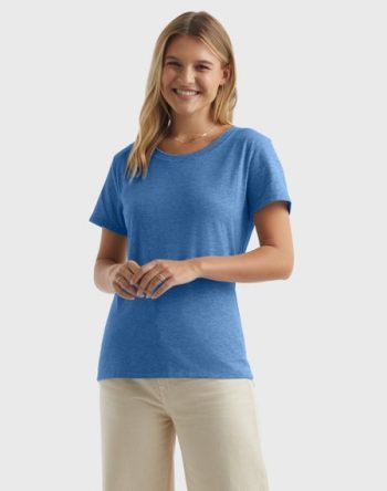 Hanes Perfect-T Women's Cotton Crewneck T-Shirt #OSL04
