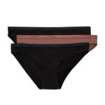 Hanes Originals Women's SuperSoft Low Rise Bikini Underwear, 3-Pack #OB38AS