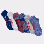 Hanes Originals Men's No Show Socks, Moisture Wicking, 6-Pairs #HMOG88