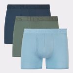 Hanes Originals Ultimate Men's SuperSoft Trunk Underwear, Assorted, 3-Pack #UO2TB3
