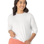 Hanes Originals Comfywear Women's Boxy Long Sleeve T-Shirt #HLW006