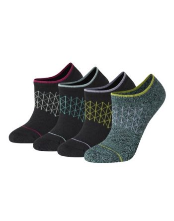 Hanes Absolute Comfort Women's Super No Show Socks, 4-Pairs #HWACL4