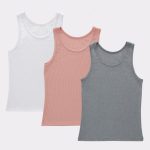Hanes Originals Girls' SuperSoft Tank, 3-Pack #GOSSTK