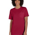 Hanes Unisex Garment Dyed Cotton Pocket T-Shirt #GDH150??GRTDYE