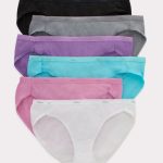 Hanes Women's Cotton Bikini Underwear, Cool Comfort, 6-Pack #PP42CA
