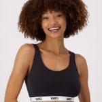 Hanes Originals Women's Pullover Bralette, Moisture-Wicking Stretch Cotton #DGB101