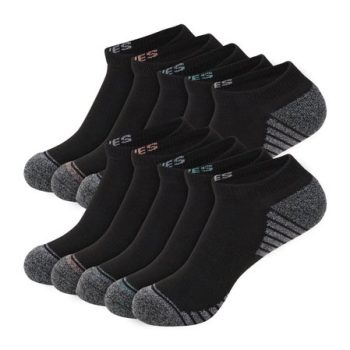 Hanes Moves Women's No Show Socks, X-Temp, Shoe Size 5-9, 10-Pairs #HWMN10