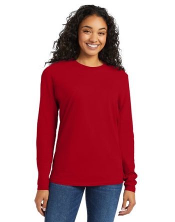 Hanes Perfect-T Unisex Long Sleeve T-Shirt #498L