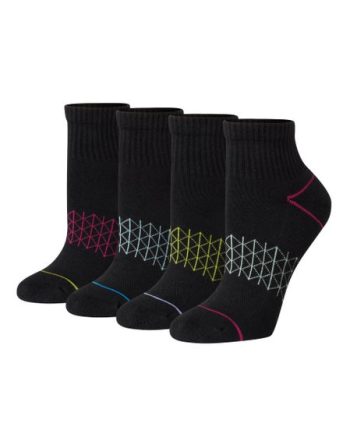 Hanes Absolute Comfort Women's Ankle Socks, 4-Pairs #HWACA4