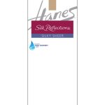 Hanes Silk Reflections Silky Sheer Knee Highs with Reinforced Toe, 2-Pairs #Q00775