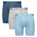 Hanes Originals Ultimate Men's SuperSoft Boxer Brief Underwear, Total Support Pouch, Assorted, 3-Pack #UOSBB3