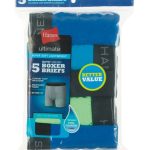 Hanes Ultimate Boys' Lightweight Boxer Brief Underwear, 5-Pack #BUBFA5