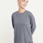 Hanes Originals Tri-Blend Women's Long Sleeve T-Shirt, Relaxed Fit #WHT619