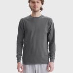Hanes Beefy Men's Long Sleeve T-Shirt, Cotton #O5186