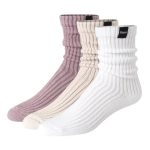 Hanes Originals Men's SuperSoft Slouch Crew Socks, 3-Pairs #HM2G83