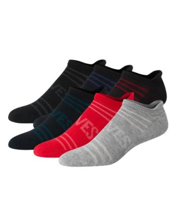Hanes Moves Breathable Mesh Men's Heel Shield Socks, Shoe Sizes 6-12, 6-Pairs #HMMV88