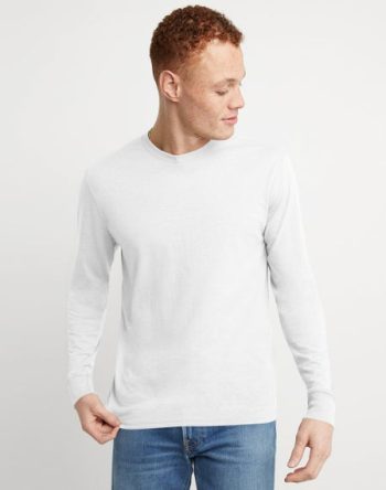Hanes Originals Men's Long Sleeve Tri-Blend T-Shirt #MHT478
