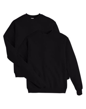 Hanes EcoSmart Men's Fleece Sweatshirt, Value 2-Pack (Big & Tall Sizes Available) #AMZ9
