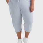 Hanes Just My Size Women's French Terry Capris, 19 (Plus Size) #OJ185