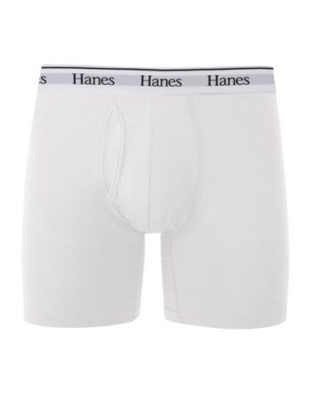 Hanes Originals Men's Stretch Cotton Boxer Brief Underwear, Moisture-Wicking #TOGBA1