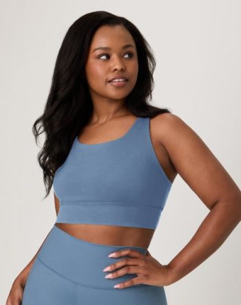 Hanes Moves Women's Crop Sports Bra, Racerback #SP121