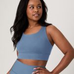 Hanes Moves Women's Crop Sports Bra, Racerback #SP121