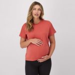 Hanes Maternity Women's Short Sleeve T-Shirt #MT115