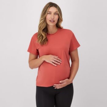 Hanes Maternity Women's Short Sleeve T-Shirt #MT115