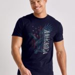 Hanes Men's Eagle America Graphic Tee #GT49????Y06043